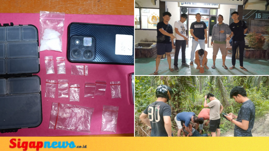 Polsek Tebing Tinggi Ungkap Peredaran Sabu, 9,6 Gram Disita dari Satu Pelaku