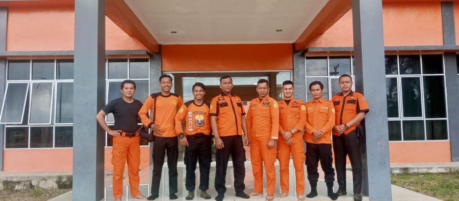 Pos Basarnas Bungo Terima Kunjungan dari Senkom Mitra Polri 
