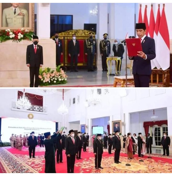 Presiden Jokowi Lantik 17 Duta Besar RI  Untuk Negara Sahabat