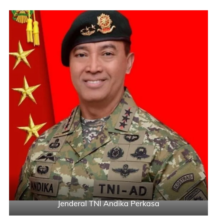 Presiden Jokowi Pilih KSAD Jenderal Andika Perkasa Jadi Panglima TNI