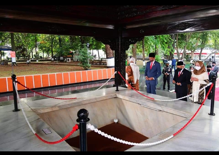 Presiden Jokowi Pimpin Upacara Hari Kesaktian Pancasila