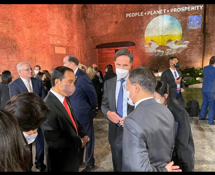 Presiden Jokowi Saksikan Pertunjukan Kebudayaan dan Hadiri Jamuan Santap Malam KTT G20
