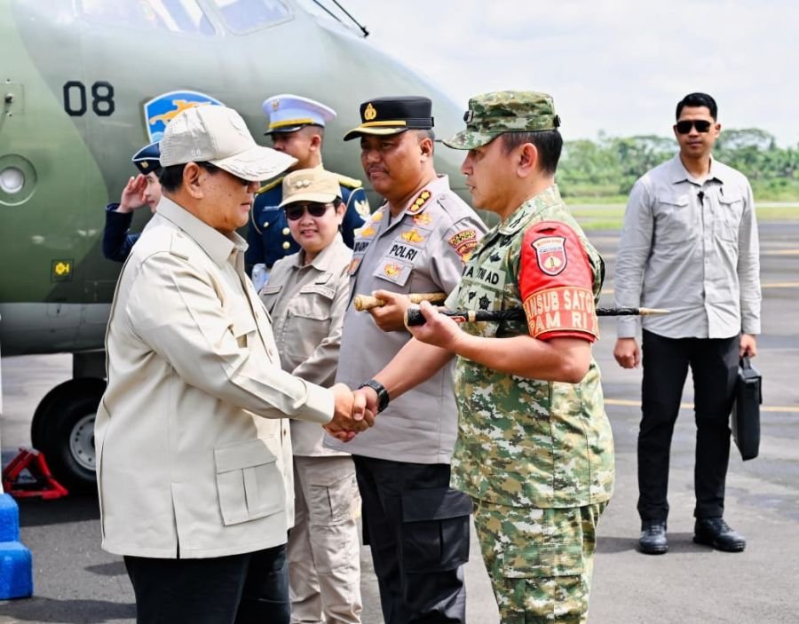Presiden Prabowo Tiba di Jawa Tengah, Tinjau Pengelolaan Sampah hingga Proyek Hilirisasi