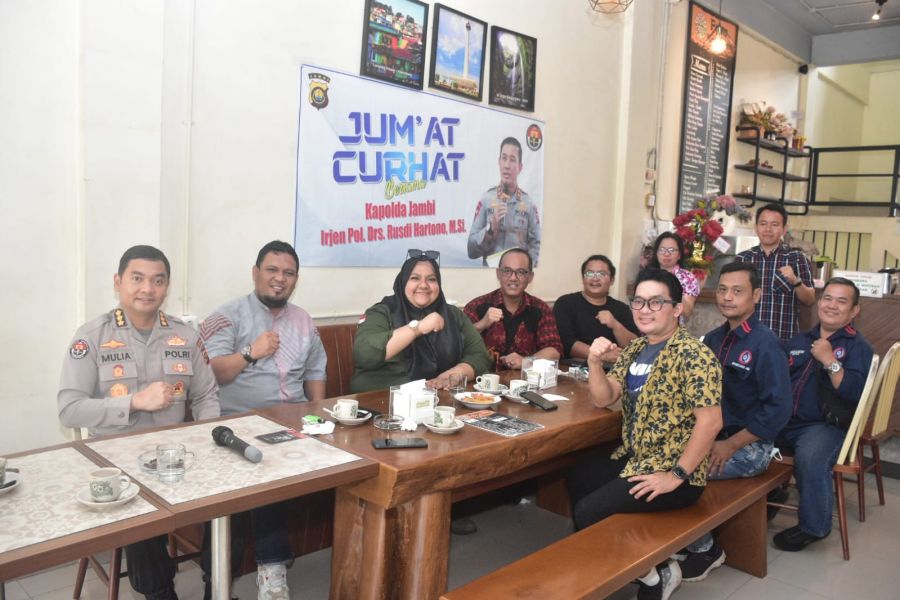 Program Jum'at Curhat, Cara Polda Jambi Serap Aspirasi Masyarakat