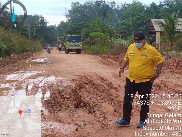 PT RHM, PT TPJ dan PT SHP Perbaiki Jalan yang Rusak