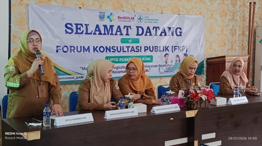 Puskesmas KONI Gelar Forum Konsultasi Publik, Tampung Aspirasi Demi Pelayanan Kesehatan Sepenuh Hati