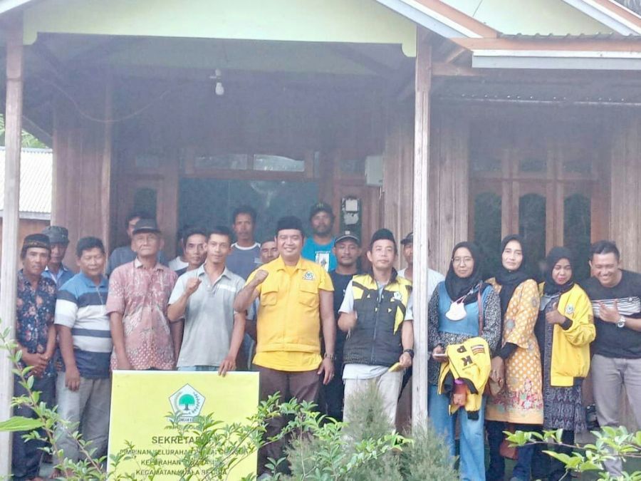 Pengukuhan Anggota DPRD Fraksi Partai Golkar Serap Aspirasi Masyarakat
