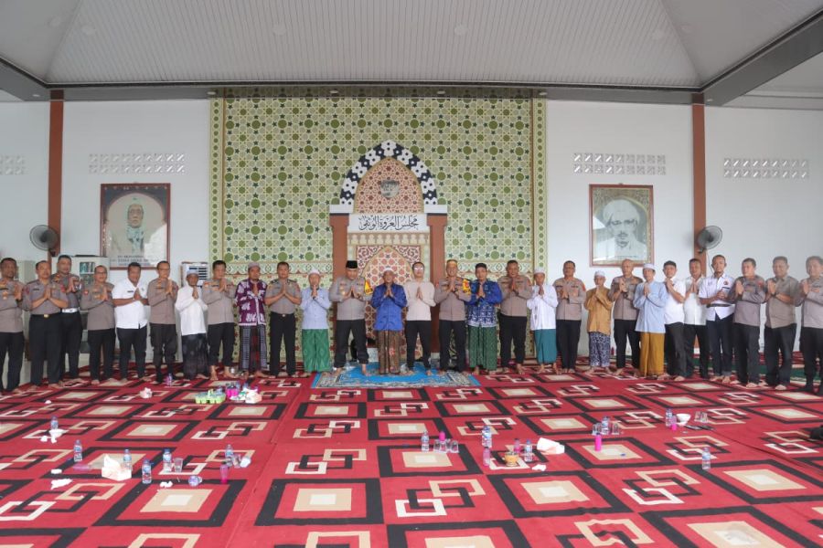 Sambut Ramadan, Kapolres Kunjungi Ponpes Al-Baqiatush
