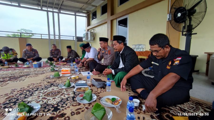Sambut Ramadan Kapolsek Sungai Gelam Ajak Senkom Wujudkan Kamtibmas 
