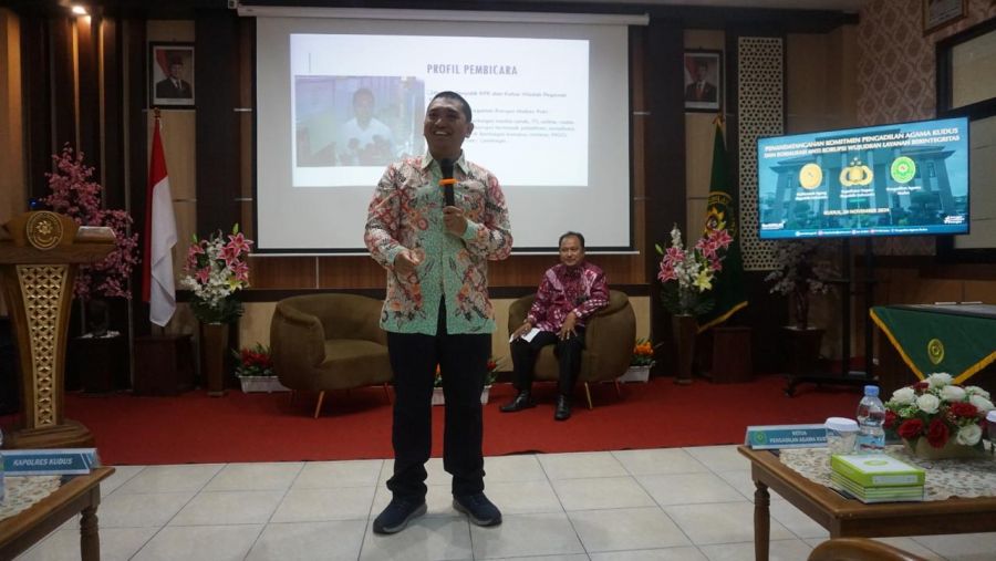Satgassus Pencegahan Korupsi Polri Sosialisasikan Antikorupsi di Pengadilan Agama Kudus