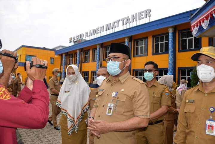 Sekdaprov: Tegaskan Disiplin Pegawai, Tingkatkan Pelayanan Rumah Sakit