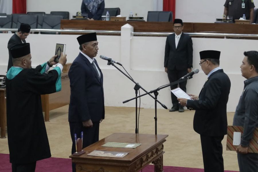 Semangat Baru di DPRD Tanjab Barat, H. Subari Gantikan Ansari Lewat Paripurna Istimewa
