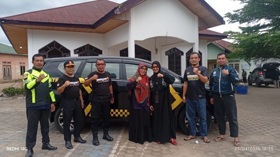 Senkom Jambi Dapat Apresiasi Usai Kawal Kunjungan Hj Ida Royani ke Batanghari Aman