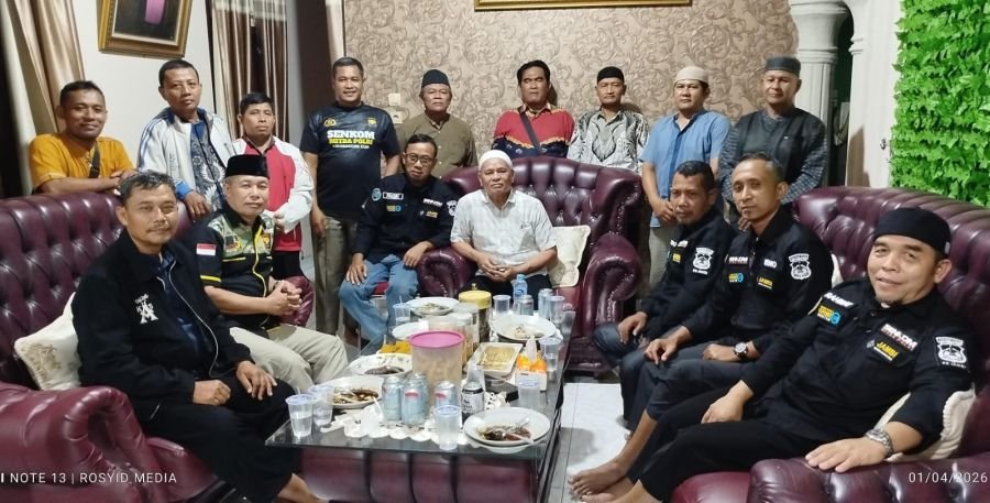Senkom Kota Jambi Pererat Kebersamaan Bersama AKP (Purn) H. Iskandar di Bulan Syawal