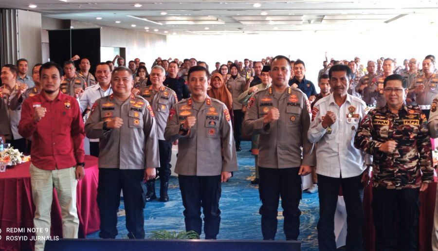 Senkom Mitra Polri Hadir Dalam Undangan Rapat Fungsi Binmas Polda Jambi