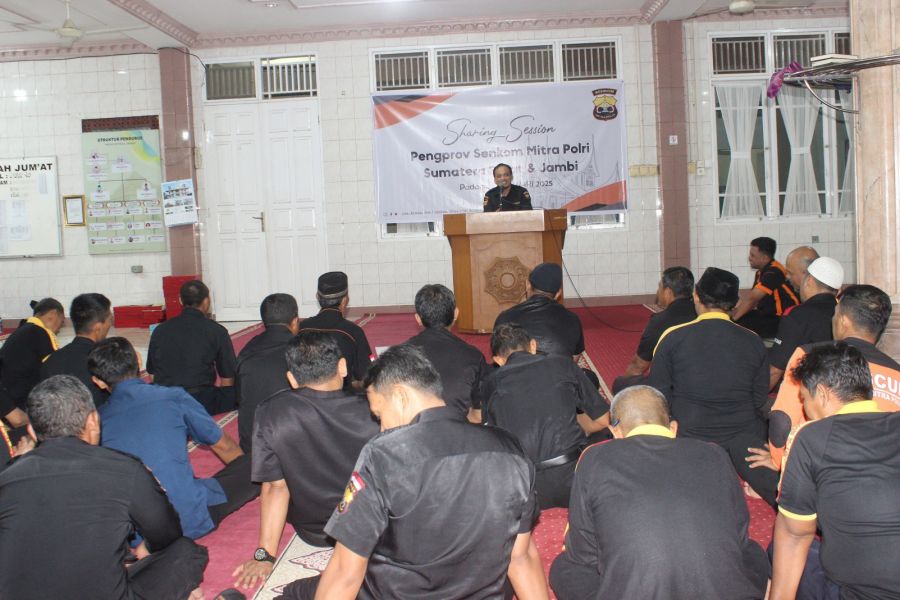 Senkom Mitra Polri Jambi dan Sumbar Gelar Sharing Session