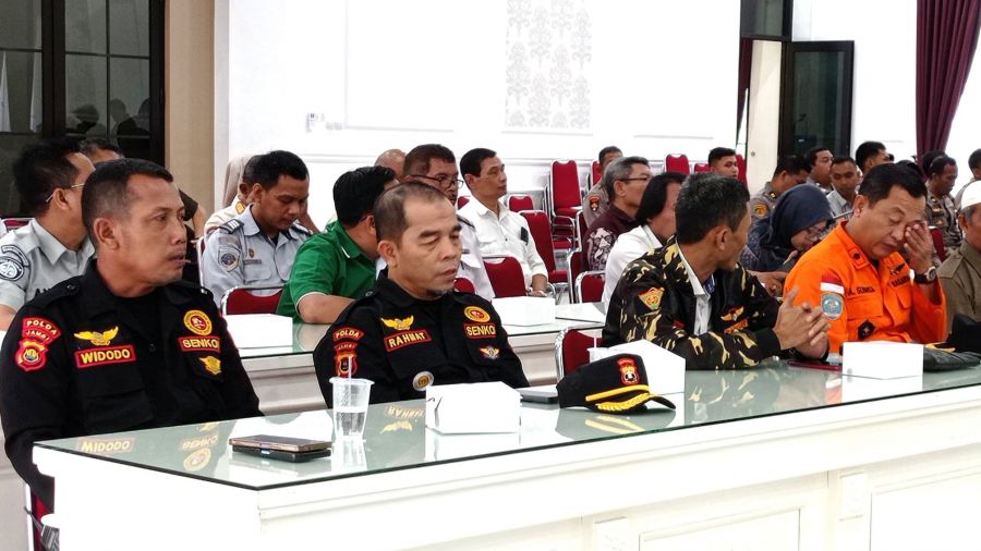 Senkom Mitra Polri Kota Jambi Hadiri Rakor Pengamanan Natal 2024 dan Tahun Baru 2025