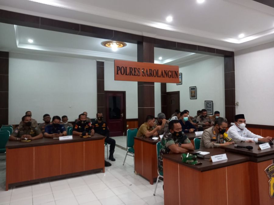 Senkom Sarolangun Hadiri Rapat Koordinasi Lintas Sektoral Polda Jambi
