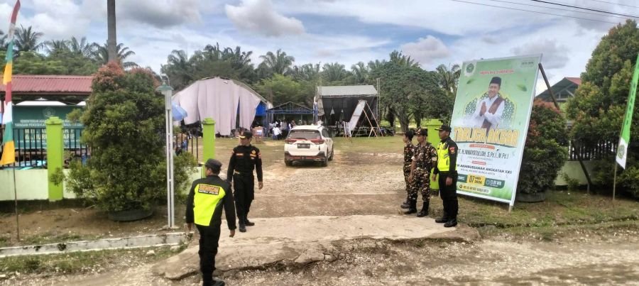 Senkom Tabir Selatan Amankan Pengajian Akbar Haflah Akhirussanah MTs Al Ma'arif