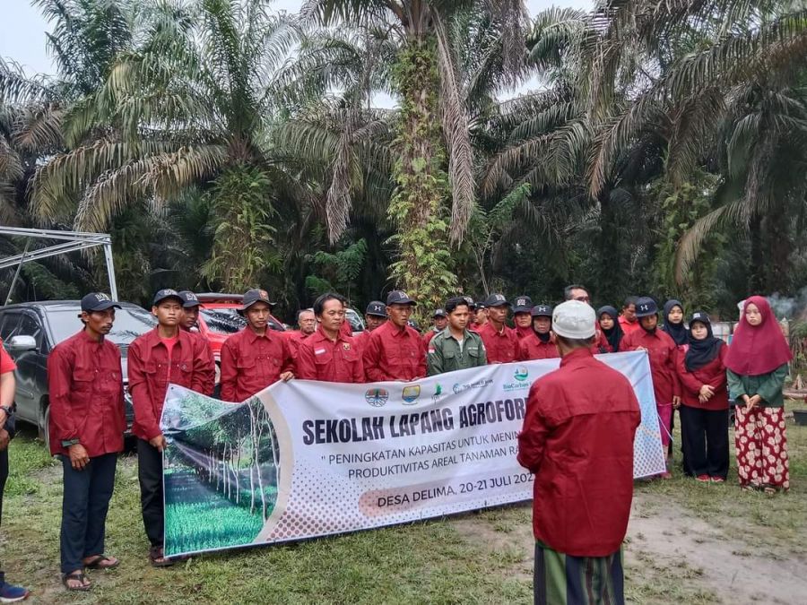 Senkom Tanjab Barat ikut Sekolah Lapangan Agroforestry di SAD