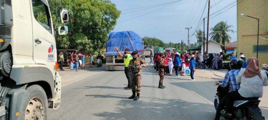 Senkom & TNI-Polri Bersinergi Wujudkan Karnaval HUT RI yang Aman dan Khidmat di Tungkal Ulu