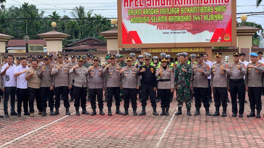 Tak Sekadar Seremonial, Senkom Mitra Polri Batang Hari Tegaskan Kesiapan Jaga Kondusivitas