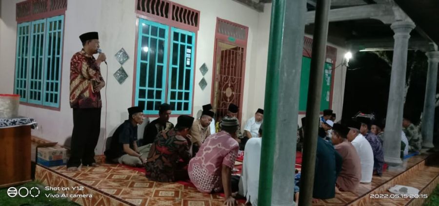Tasyakuran dan Halal Bihalal Desa Bahar Mulya