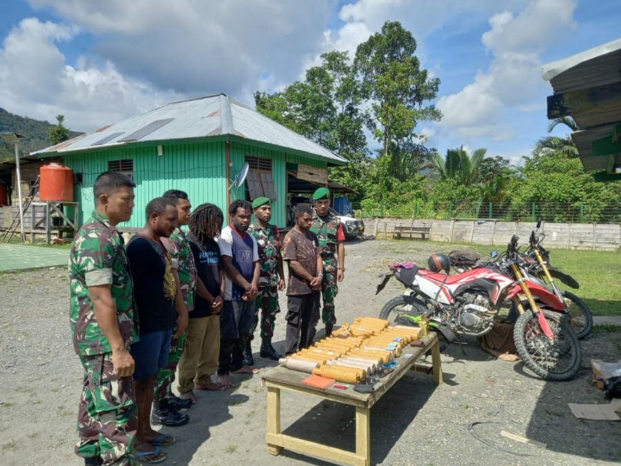 Terjadi Lagi, Pos Ramil Kembali Amankan Miras Yang Akan Dijual