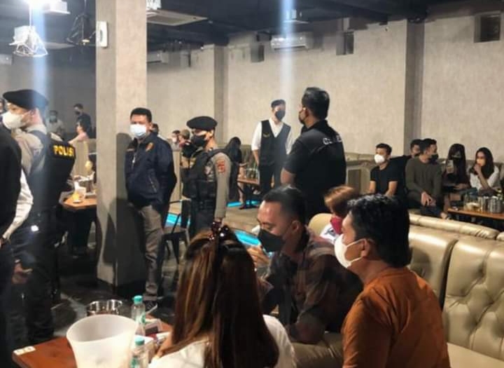 Tim Gabungan Polda Jambi GelarRazia Tempat Hiburan Malam Hingga Rumah Kost