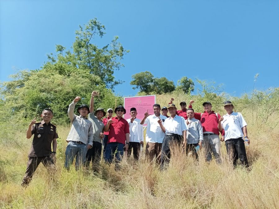 Tim Penyidik Kejagung Sita Tanah Milik Tersangka Johnny G Plate Seluas 11,7 Ha