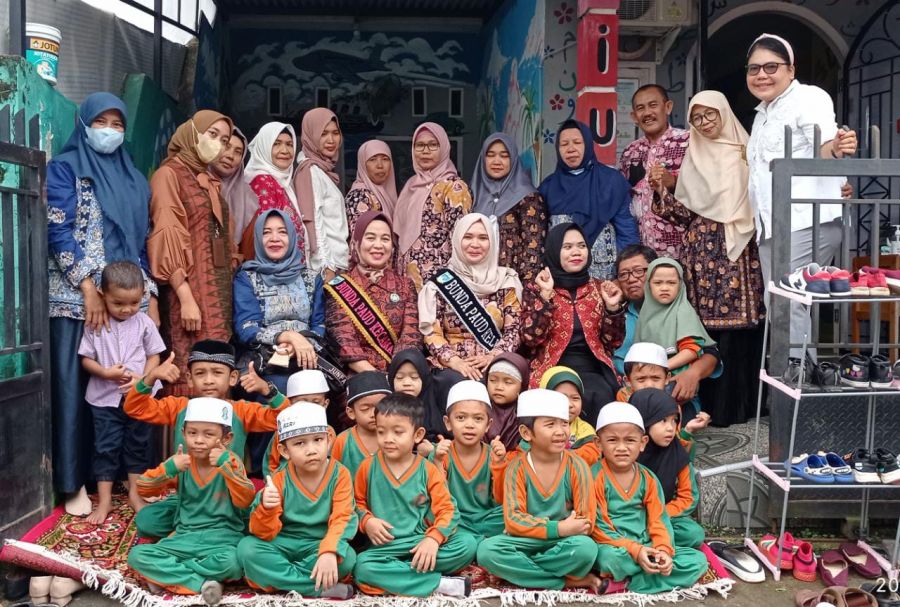 Tingkatkan Kualitas Pendidikan, Bunda PAUD Kota Baru Kunjungi PAUD Ilham Hasibuan Jambi