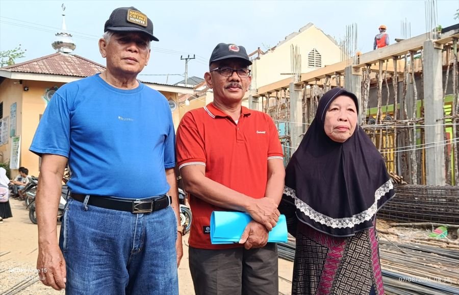 Usrial Pastikan Revitalisasi SDN 219 Kota Jambi Berjalan Profesional, Wali Murid Beri Apresiasi
