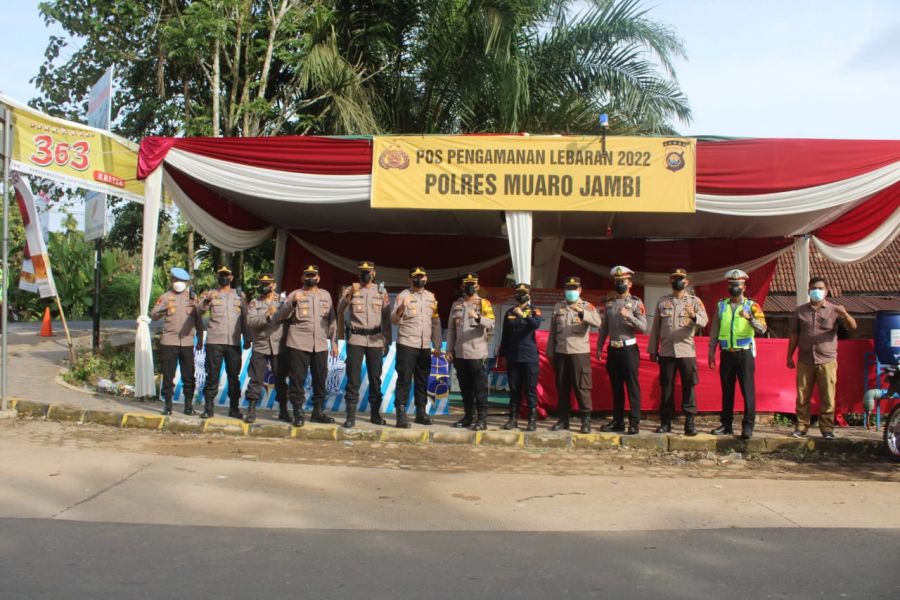 Waka Polres Pimpin Pengamanan di Candi Muaro Jambi 