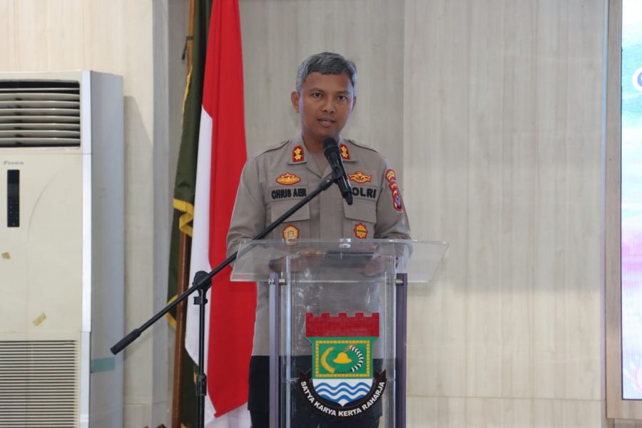 Wakapolresta Tangerang Dukung Ketahanan Pangan 2025 lewat Bantuan Budidaya Ikan