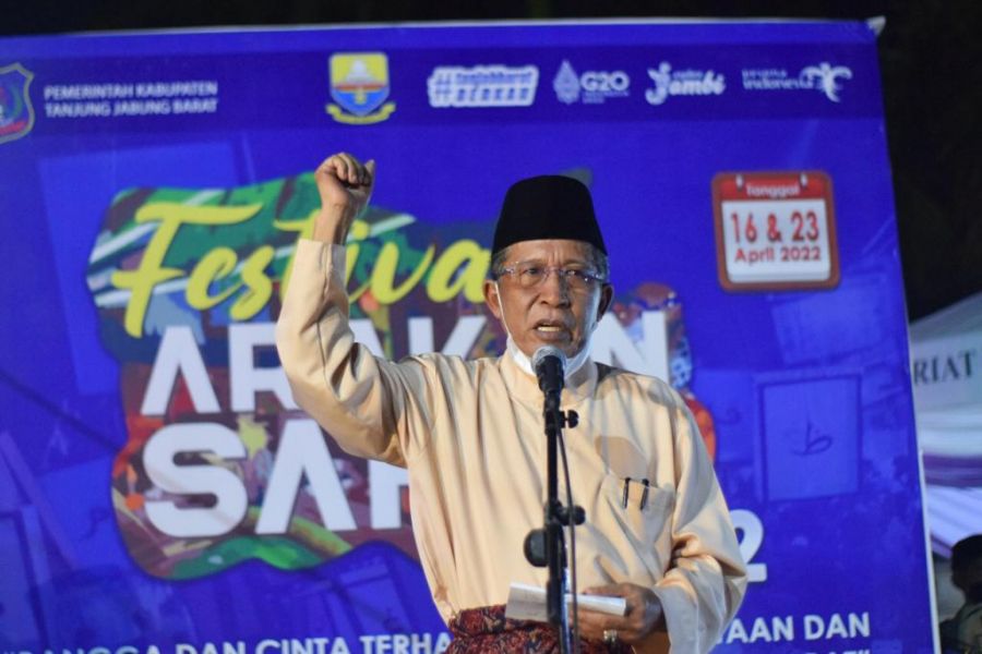 Wakil Gubernur Jambi Hadiri Festival Arakan Sahur di Tanjabbar