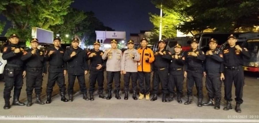 Wujudkan Jambi Kondusif, Senkom Mitra Polri Turut Perkuat Patroli Bersama TNI-Polri