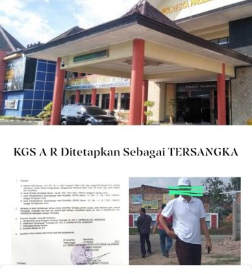 Akhirnya Satreskrim Polrestabes Palembang Tetapkan KGS A Rahman Sebagai Tersangka
