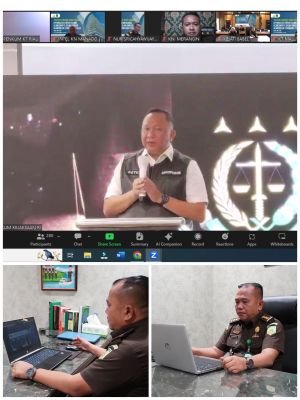Kasi Penkum Kejati Riau Ikuti Pembukaan FGD Optimalisasi Peran Humas Kejaksaan RI Secara Virtual