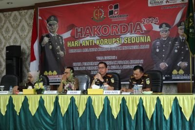 Peringati Hakordia, Kejari Padang Gelar Sosialisasi dan Kampanye Anti Korupsi