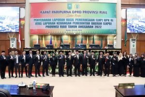 Rapat Paripurna Agenda Penyerahan LHP BPK RI